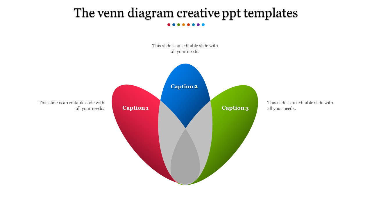 creative ppt templates-The venn diagram creative ppt templates-3